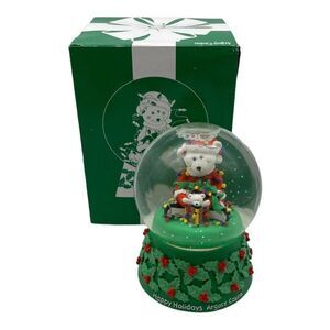 Vintage 2000 Argosy Casino Souvenir Snow Globe Music Box Limited Edition 0606